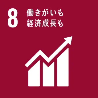 8. Decent work and economic growth